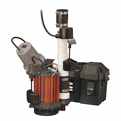 Primary and Back-up Sump Pump Combinations image
